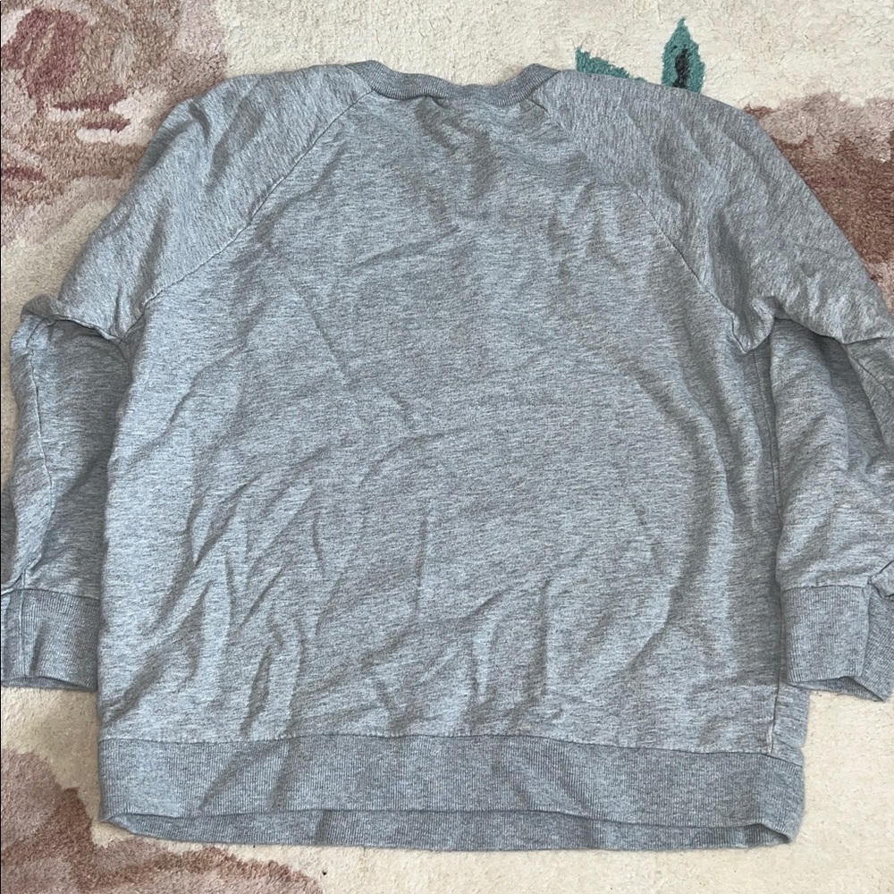 J. Crew Heather Gray ‘Brooklyn’ Sweatshirt - Picture 5 of 5